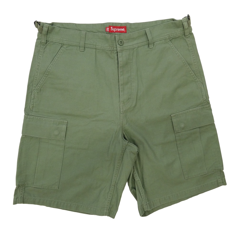 Supreme シュプリーム 23SS Cargo Short #B  カーゴ ショーツ ショートパンツ カーキ系 32【美品】【中古】