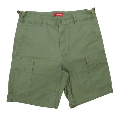 Supreme シュプリーム 23SS Cargo Short #B カーゴ ショーツ ショートパンツ カーキ系 32【美品】【中古】
