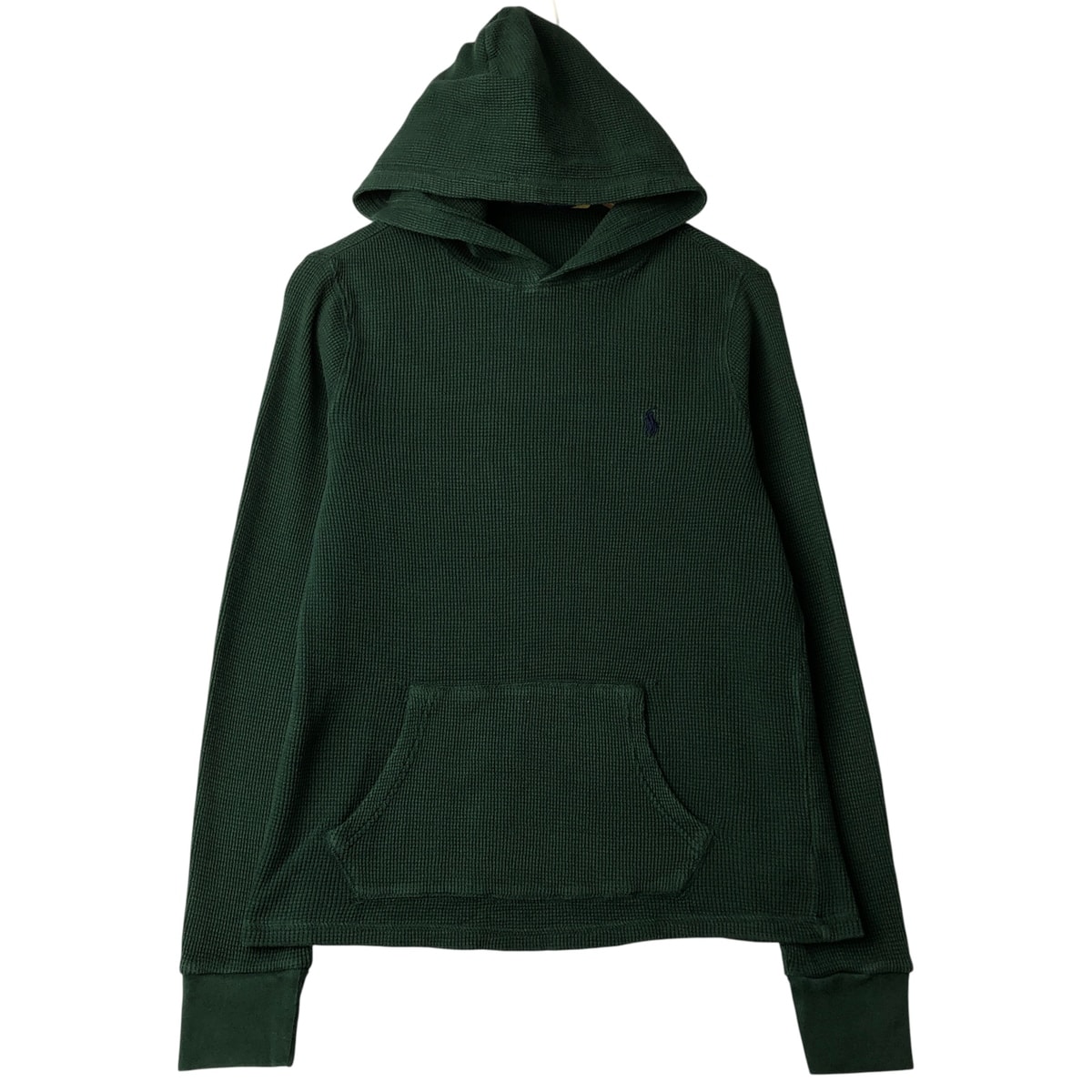 古着 ラルフローレン Ralph Lauren POLO RALPH LAUREN フード付き サーマルロンT ワッフル メンズM相当/eaa611321