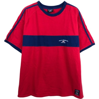 古着 ラルフローレン Ralph Lauren POLO JEANS COMPANY リンガーTシャツ メンズXL相当 ヴィンテージ/eaa661935