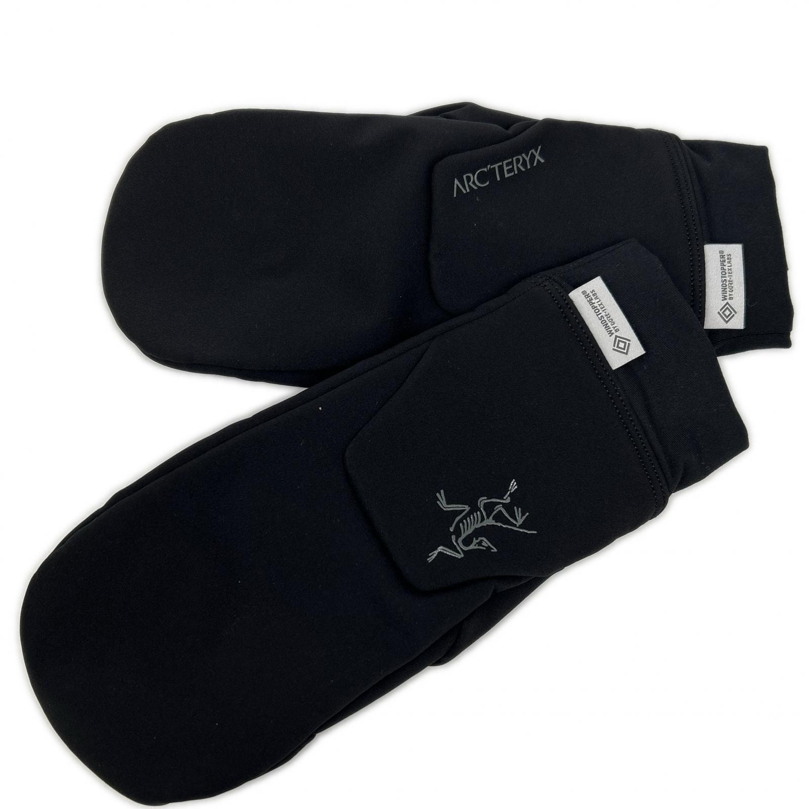 アークテリクスヴェイランス 25FW X000009938 ブラック GORE-TEX INFINIUM Venta Mitten/ヴェンタミトン グローブ XS