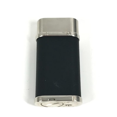 カルティエ CARTIER ロゴ 喫煙具 ライター レザー ブラック