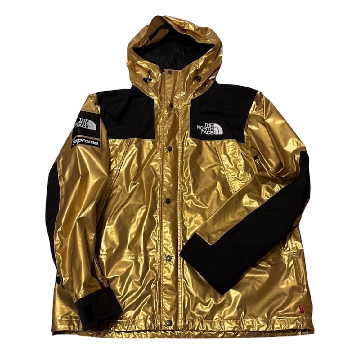 Supreme x The North Face Metallic Mountain Parka "Gold"