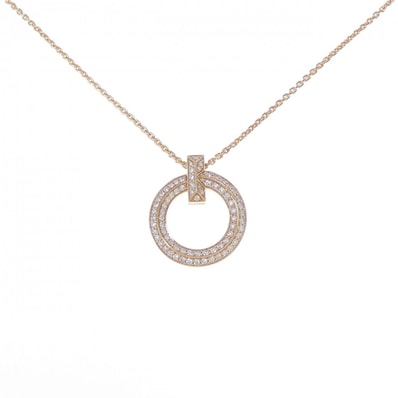ティファニー Tワン サークル ネックレス 0.72CT