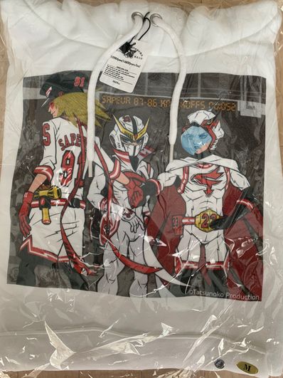 SAPEur■HOODIE■BIG3■WHITE