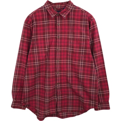 古着 90年代 ギャップ GAP オールドギャップ 長袖 フランネルチェックシャツ メンズXL相当 ヴィンテージ/eaa477671