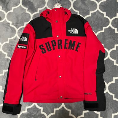 Supreme x The North Face Arc Logo Mountain Parka "Red"