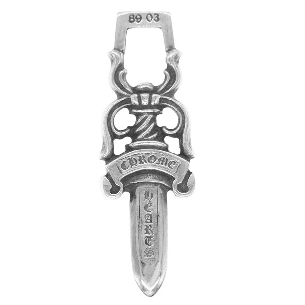 Chrome Hearts #10 Dagger Pendant "Silver"