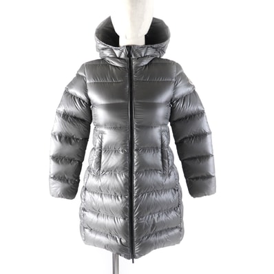 美品 モンクレール
ダウンコート SUYEN スイエン グレー レディース 10 anni 140cm