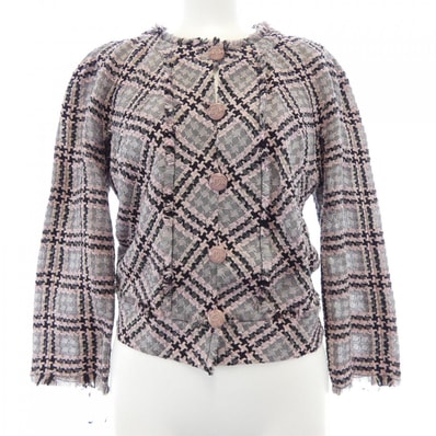 シャネル CHANEL P40606V29248 11P ノーカラージャケット