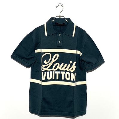 Louis Vuitton メンズ ロゴ ヴィンテージサイクリング ポロシャツ