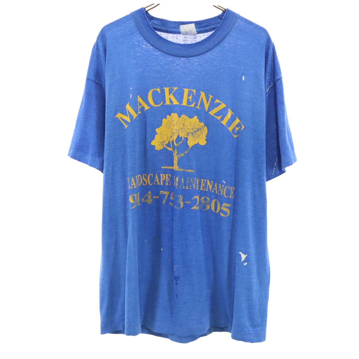 FRUIT OF THE LOOM BEST フルーツオブザルーム ベスト 90s オールド 半袖 Tシャツ ブルー シングルステッチ