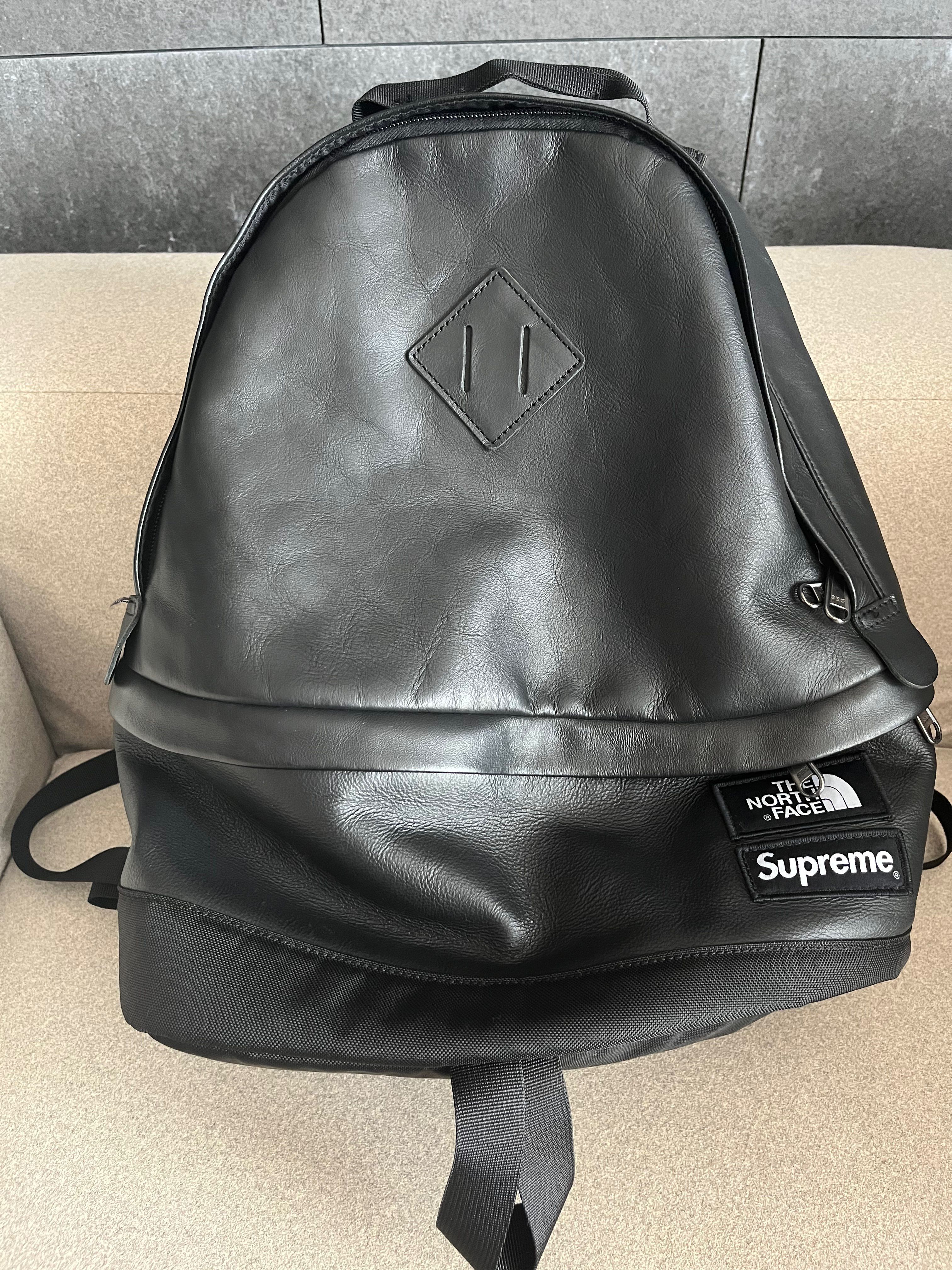 Supreme x The North Face Leather Day Pack "Black"