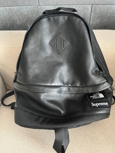 Supreme x The North Face Leather Day Pack "Black"