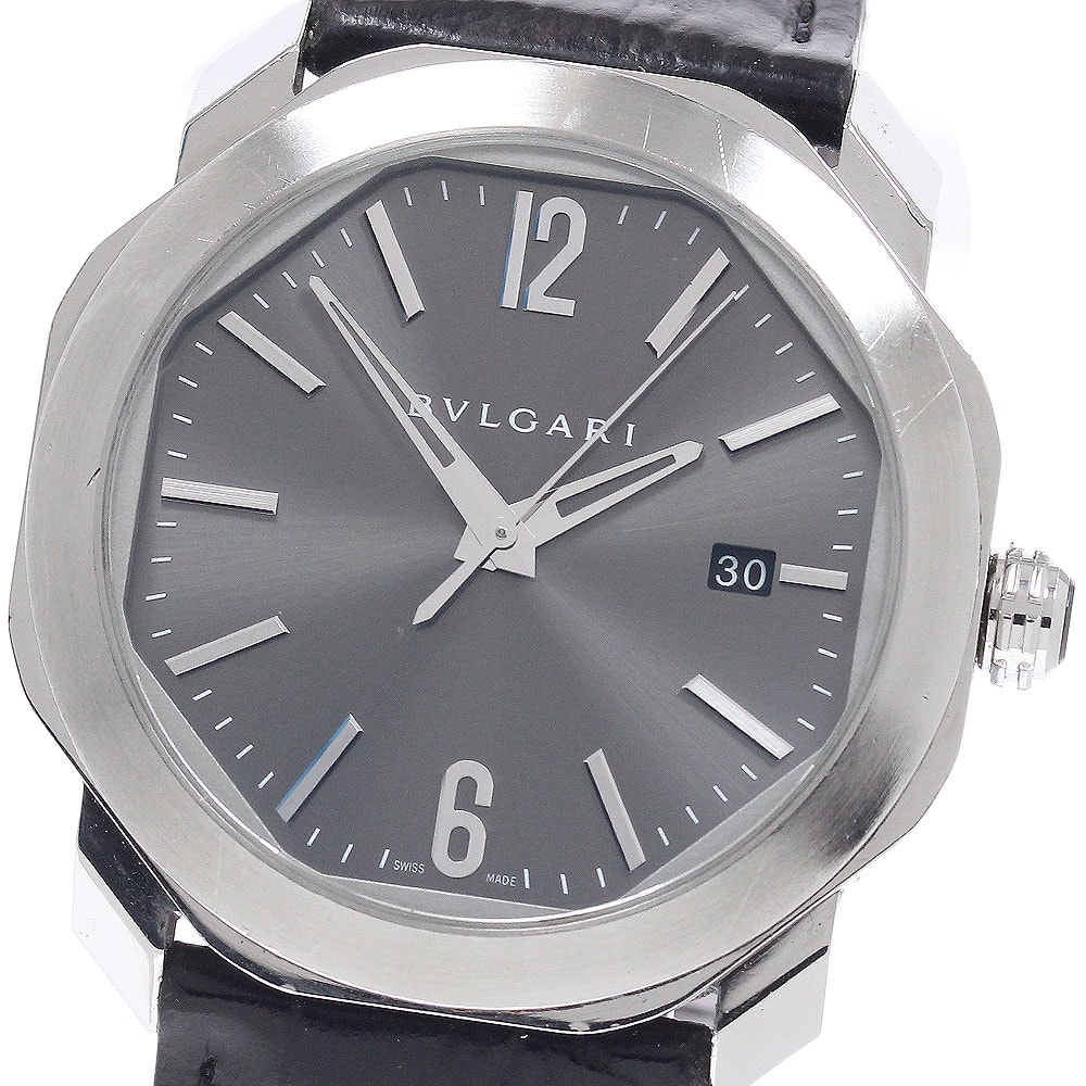 ブルガリ オクト デイト OC41S/102855 メンズ 【中古】