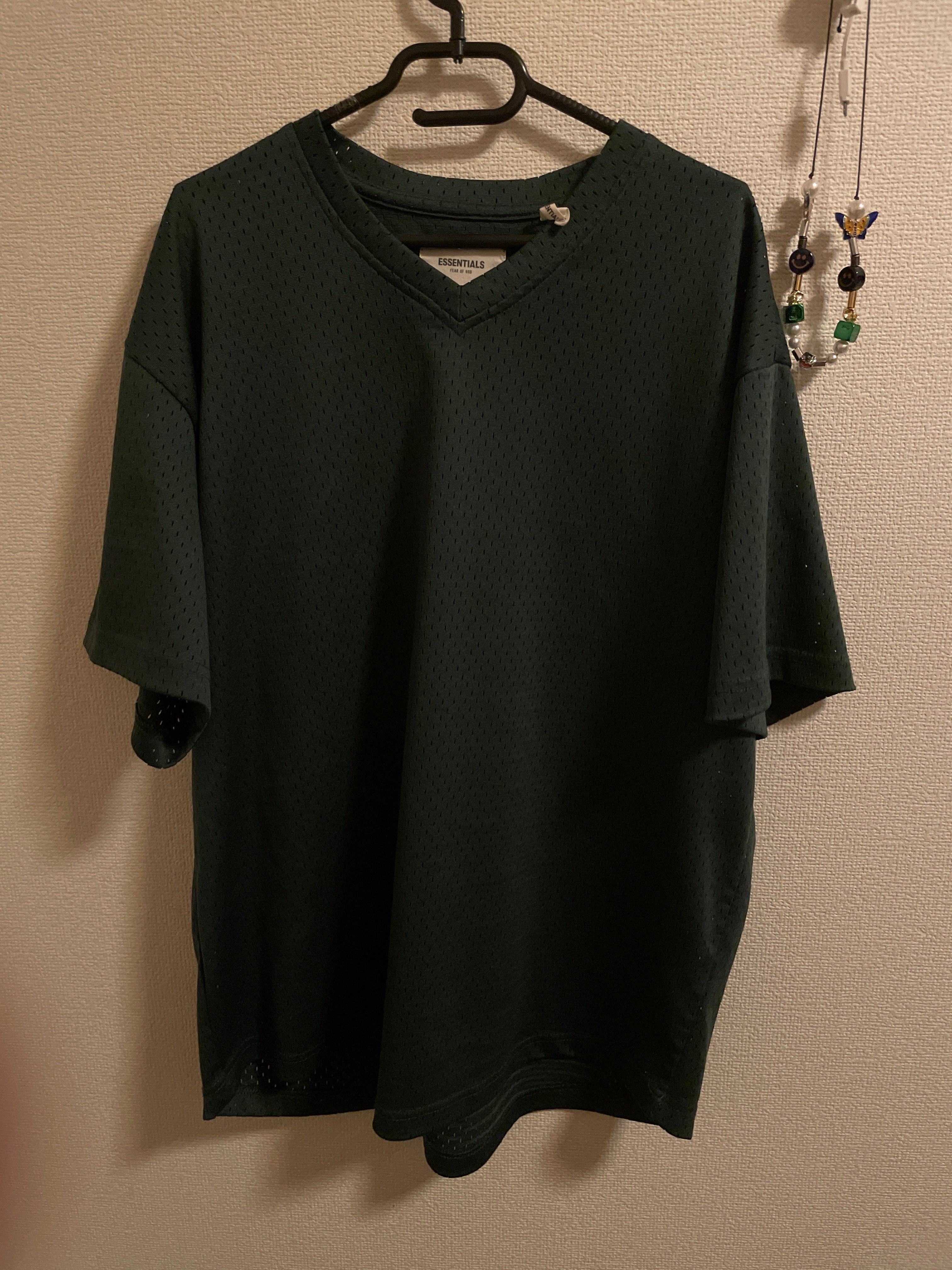 FEAR OF GOD Essentials Mesh T-Shirt "Green"