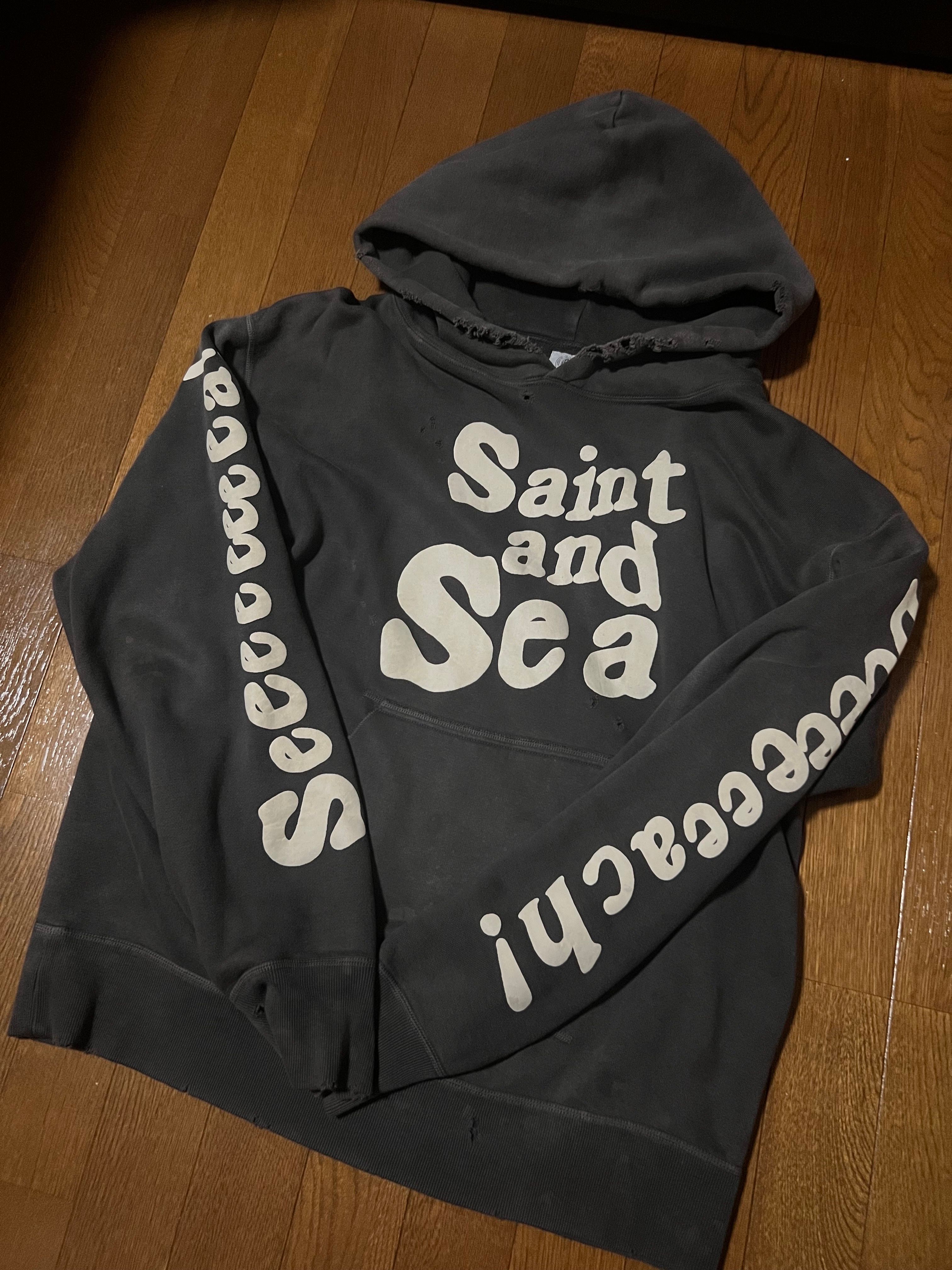 SAINT Mxxxxxx x WIND AND SEA HOODIE 