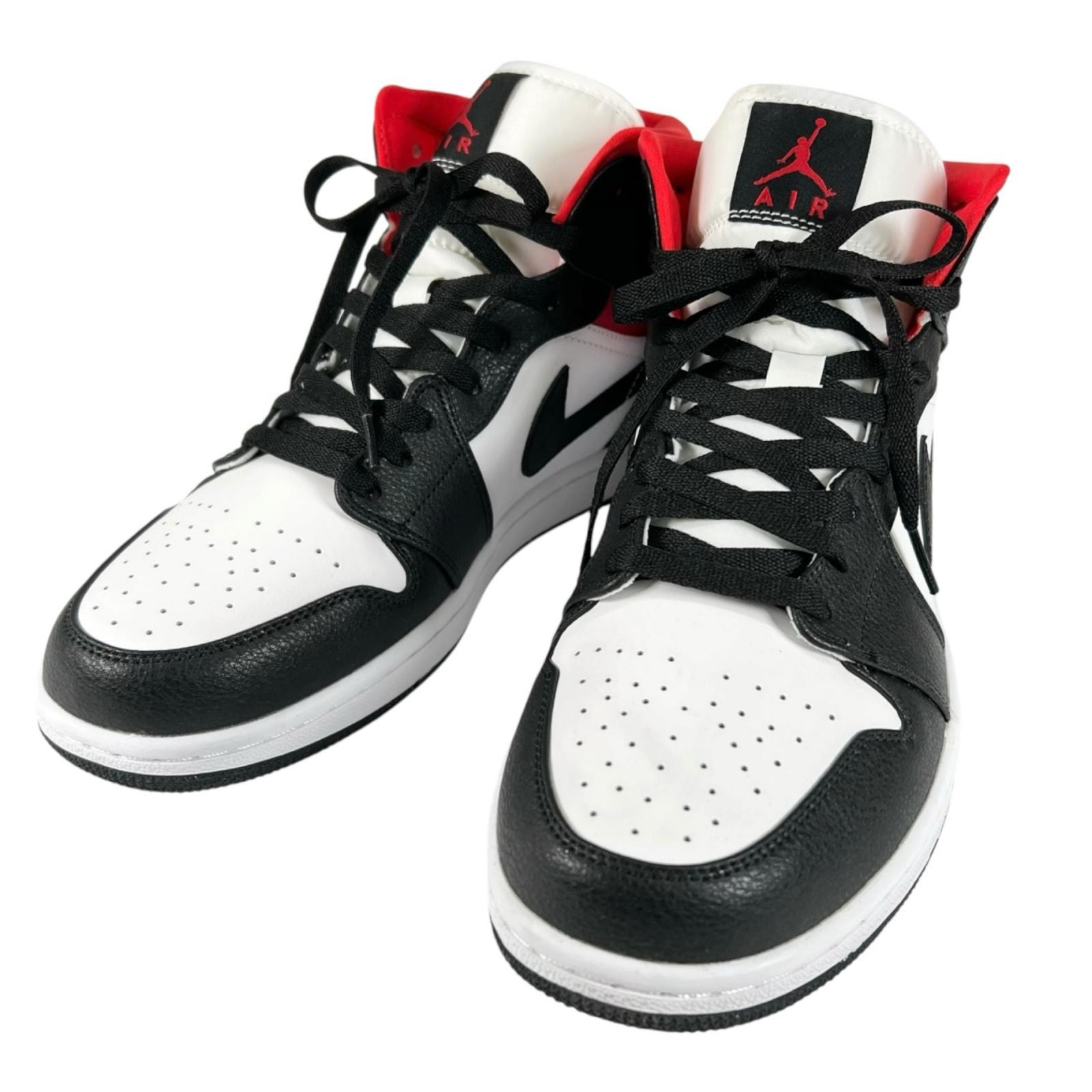 未使用品 NIKE ナイキ WMNS AIR JORDAN 1 MID BQ6472-061 スニーカー 合成皮革 ブラック メンズ 28.5 44.5 10.5【古着】【中古】
