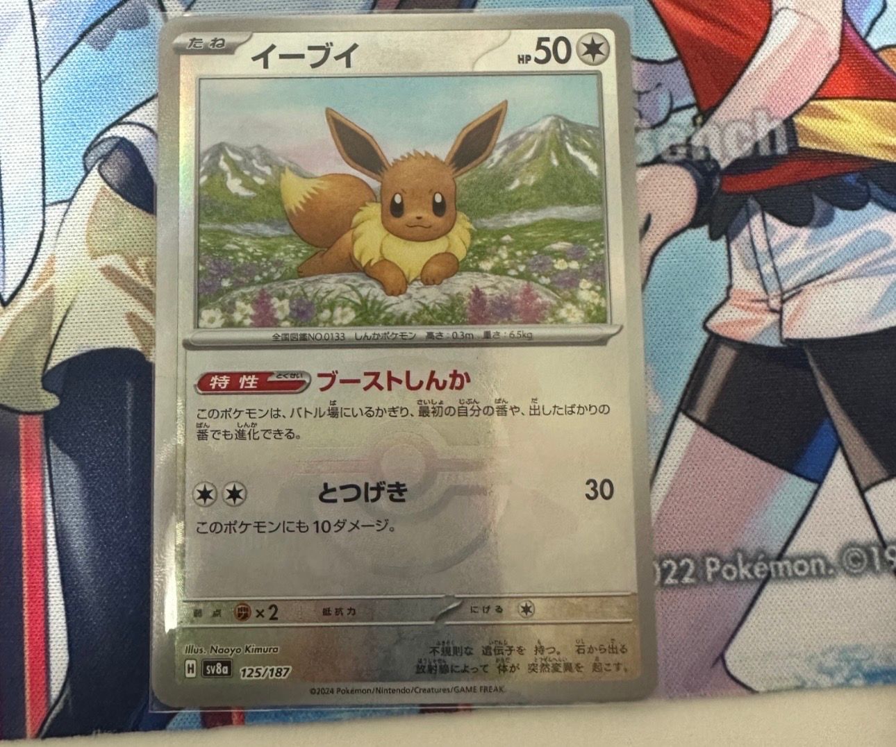 イーブイ :マスターボールミラー [SV8a 125/187](ハイクラスパック「テラスタルフェスex」)