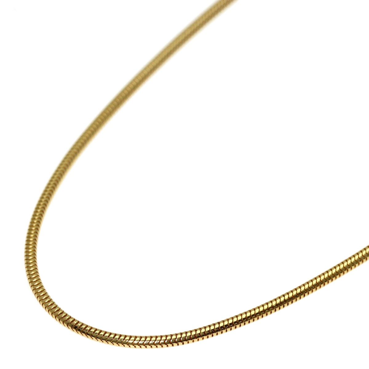 TIFFANY&Co. ティファニー スネークチェーン 50cm ネックレス K18YG レディース [中古]