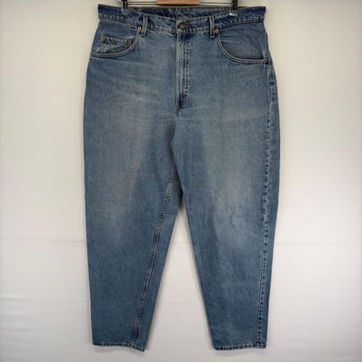 古着 90's/90年代 リーバイス Levi's USA製 デニム パンツ 560 5ポケット テーパード ジップフライ w38 L34 ブルー系 メンズ