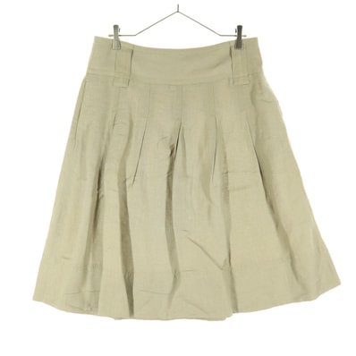 ZARA BASIC ザラベーシック マキシスカート L ベージュ