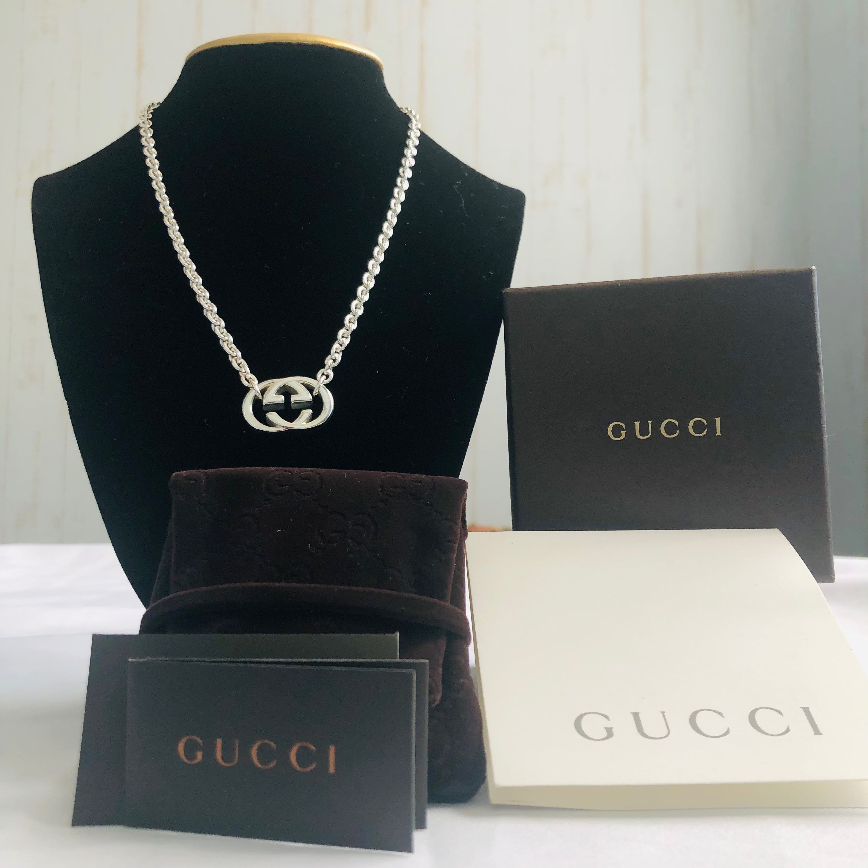GUCCI GG Necklace "Silver"
