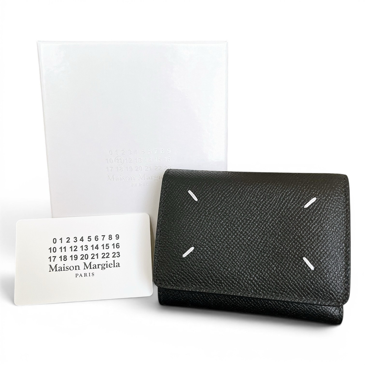 Maison Margiela Trifold Wallet "Black"