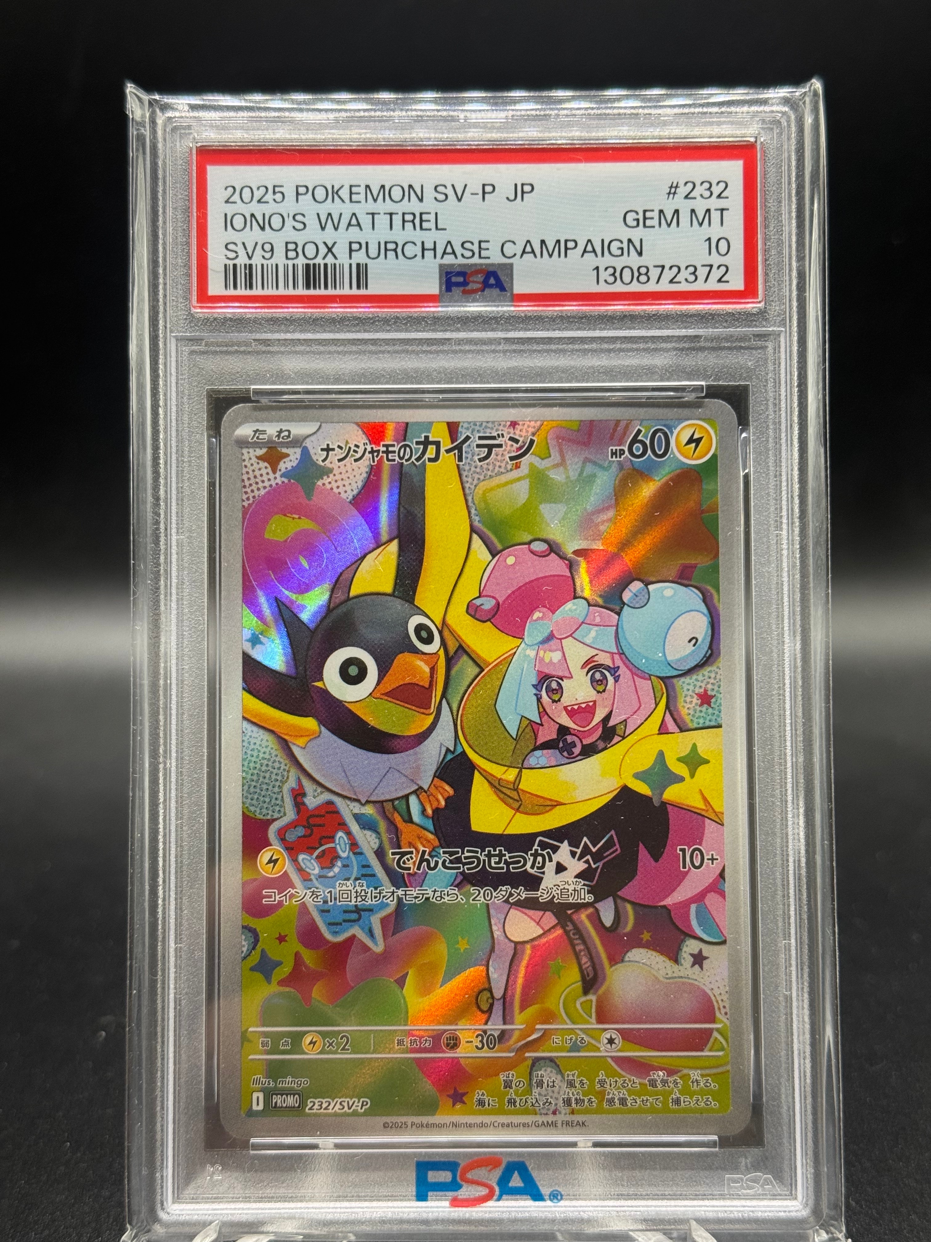 ナンジャモのカイデン P [SV-P 232](プロモーションカード「拡張パック バトルパートナーズ Box購入キャンペーン」)