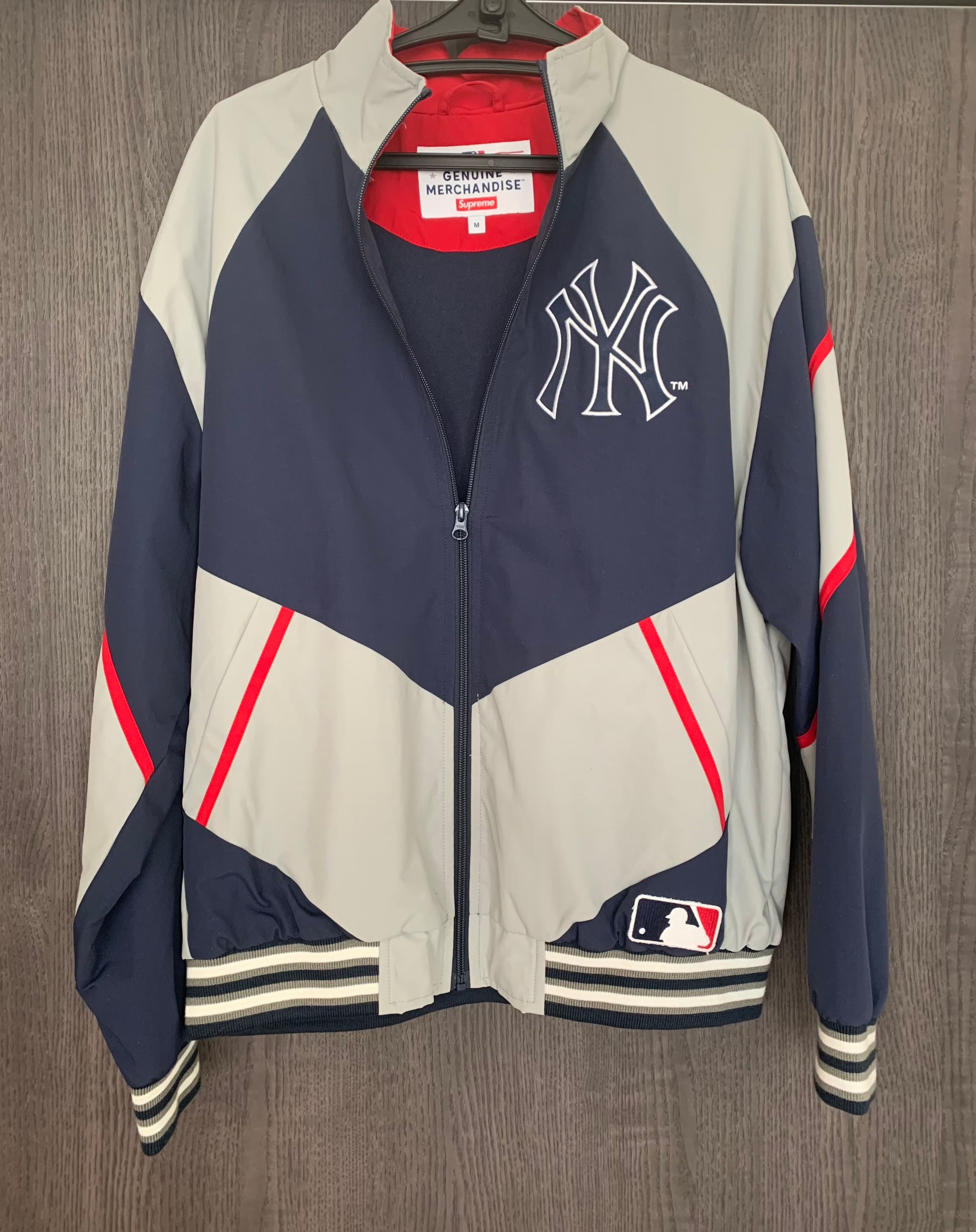 Supreme New York YankeesTM Track Jacket "Navy"