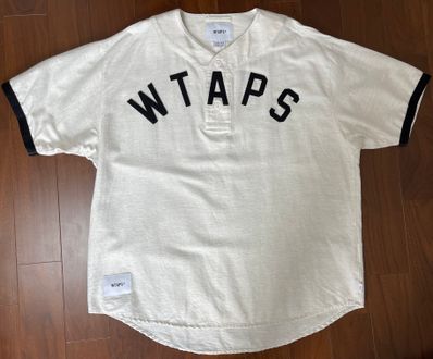 Wtaps LEAGUE / SS / COTTON. FLANNEL "White"