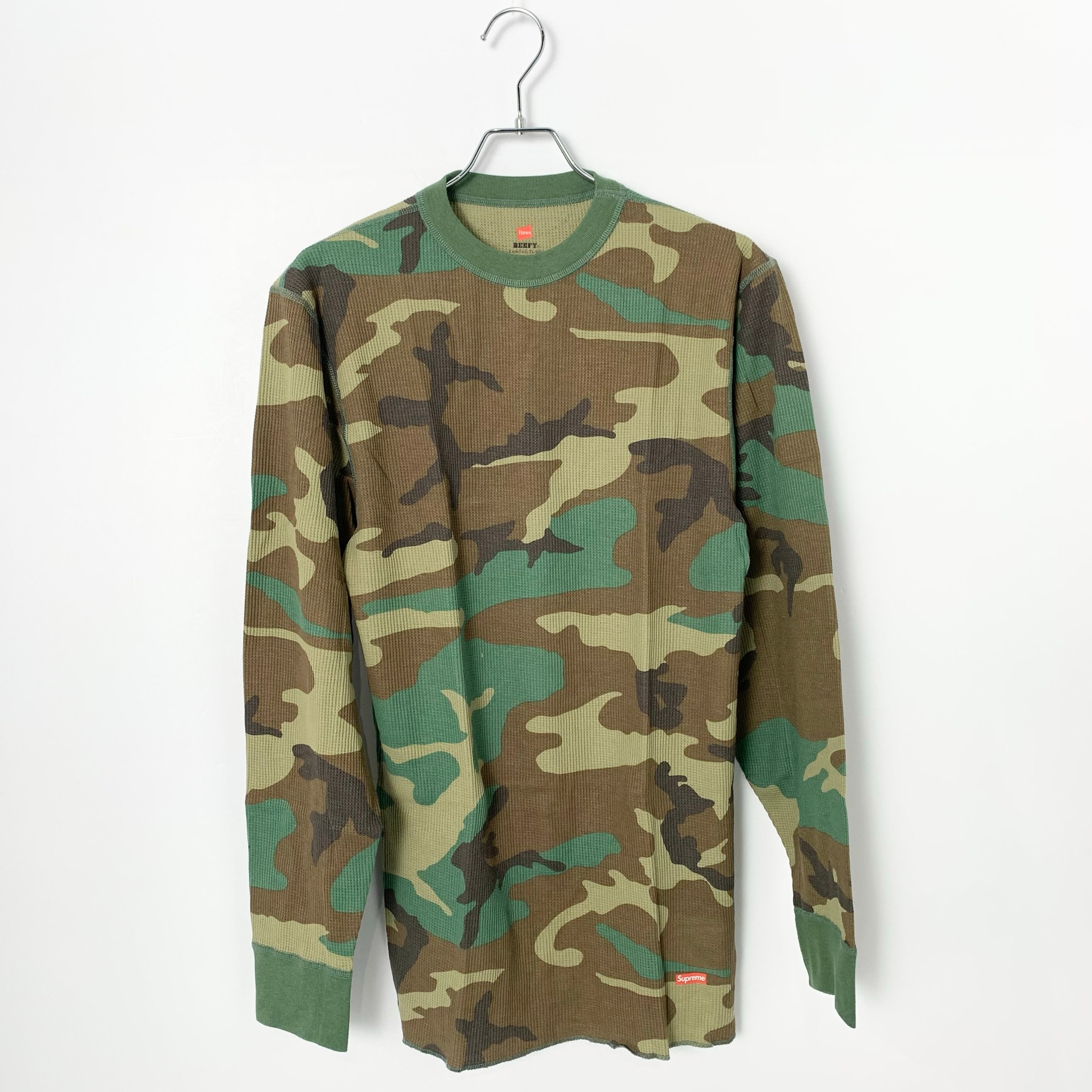 Supreme x Hanes Thermal Crew (1 Pack) "Camo" (19FW)