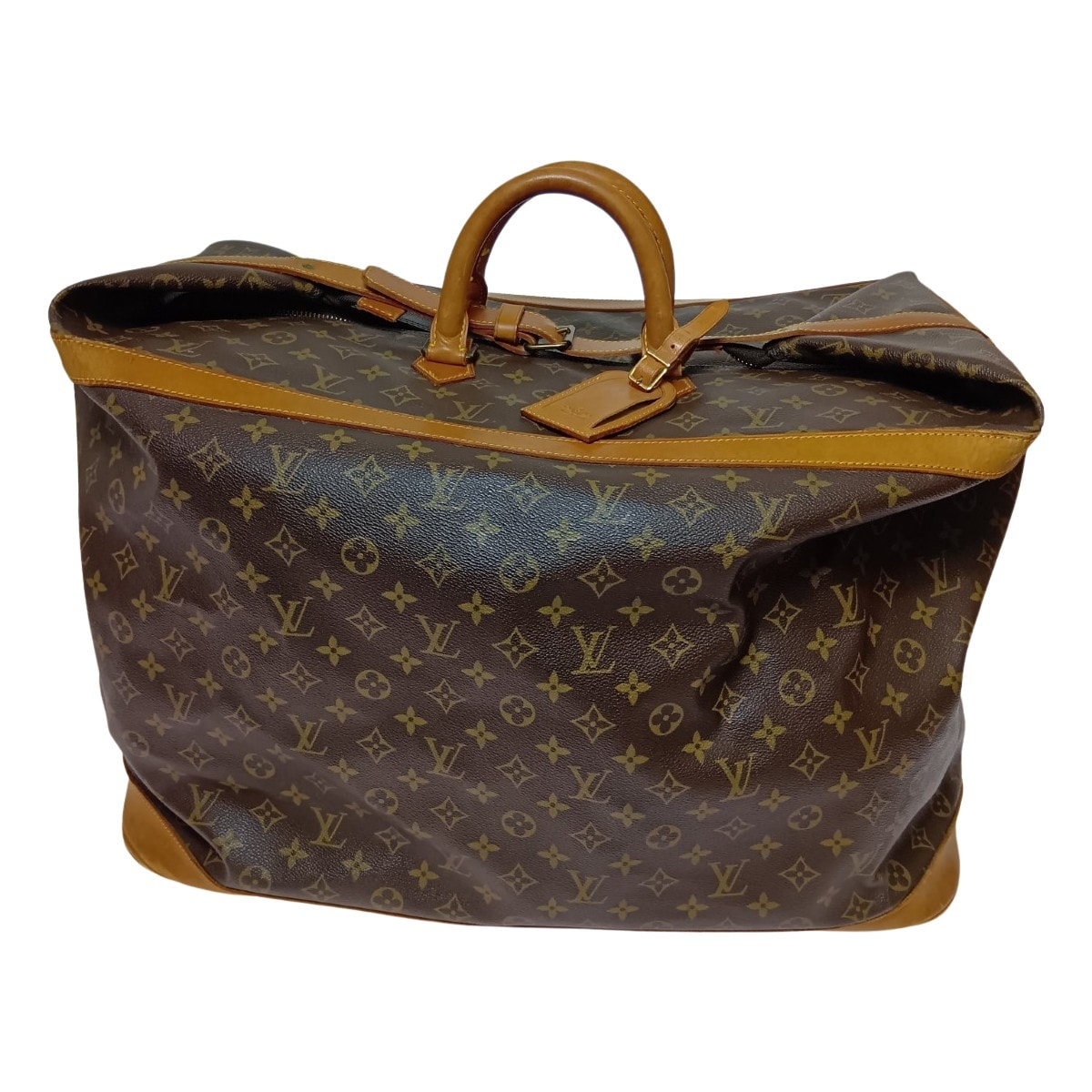 ◎◎LOUIS VUITTON ルイヴィトン モノグラム クルーザーバッグ55 ボストンバッグ M41136 ブラウン