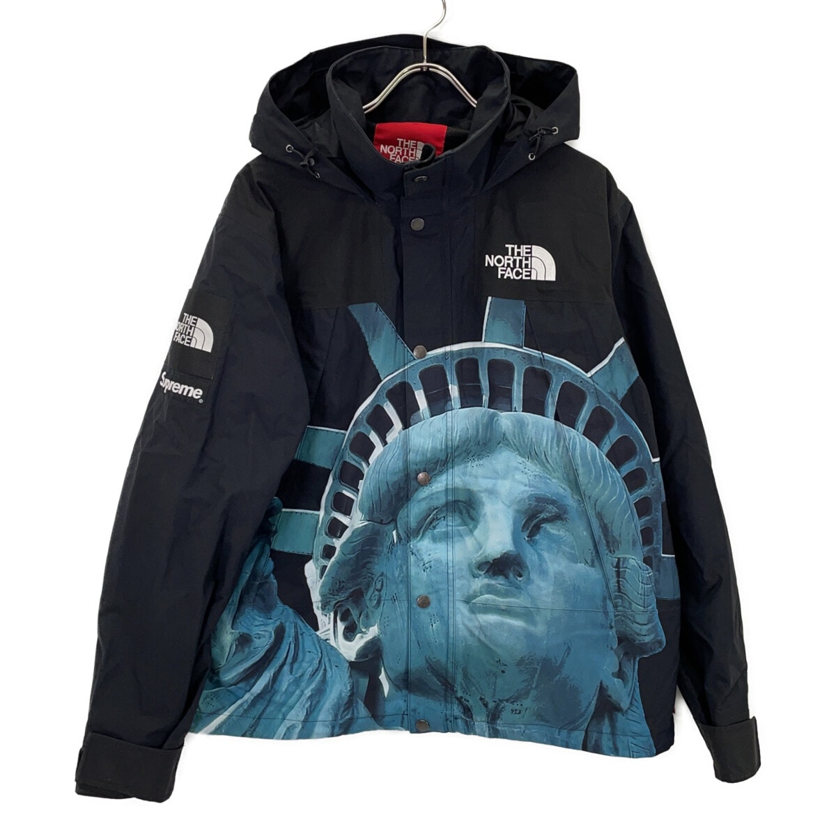 ノースフェイス ×Supreme NP61902I スタチュー オブ リバティ マウンテン ジャケット "ブラック" M