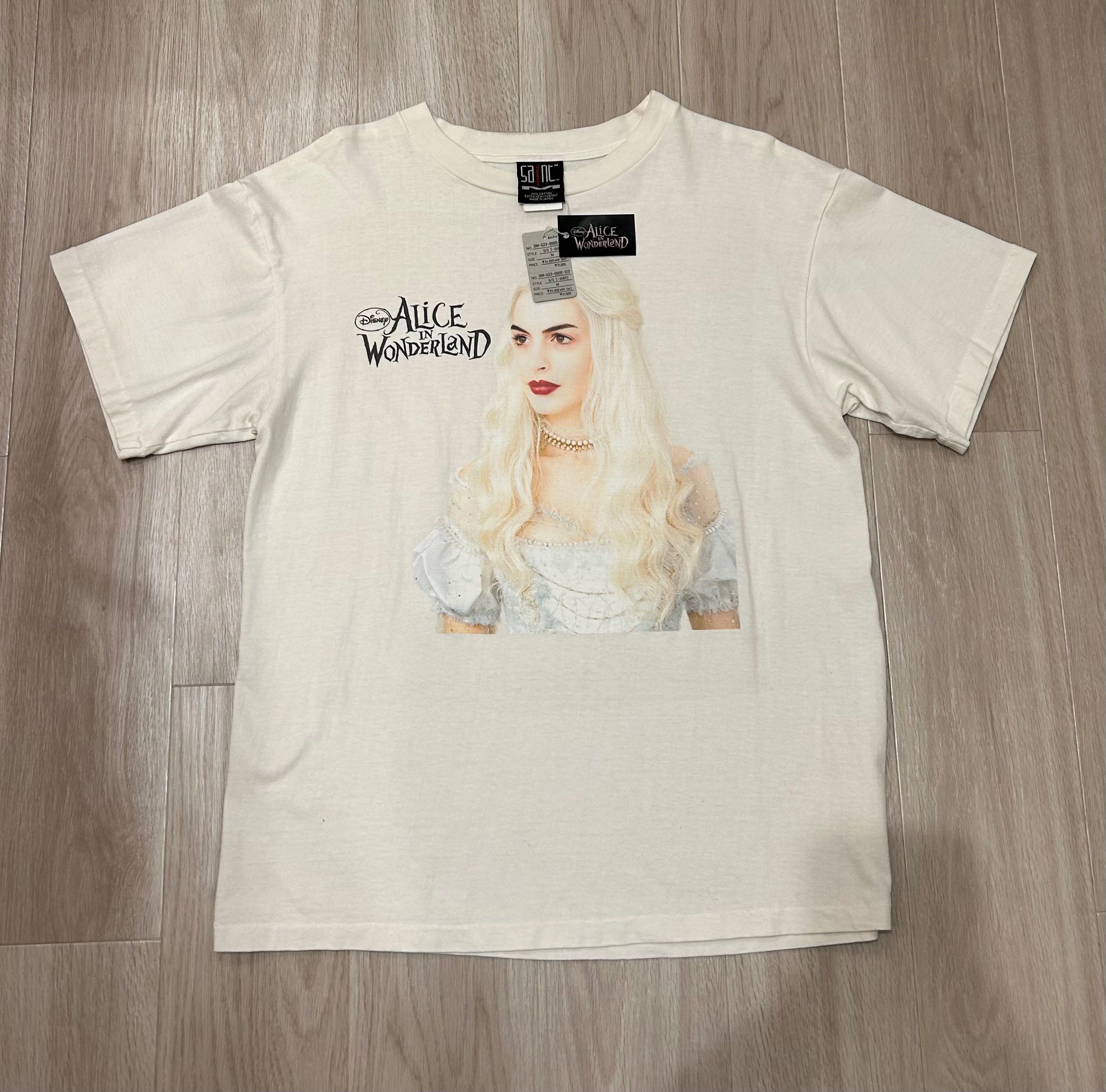 SAINT Mxxxxxx x Disney Alice In Wonderland QN Short Sleeve T-shirt