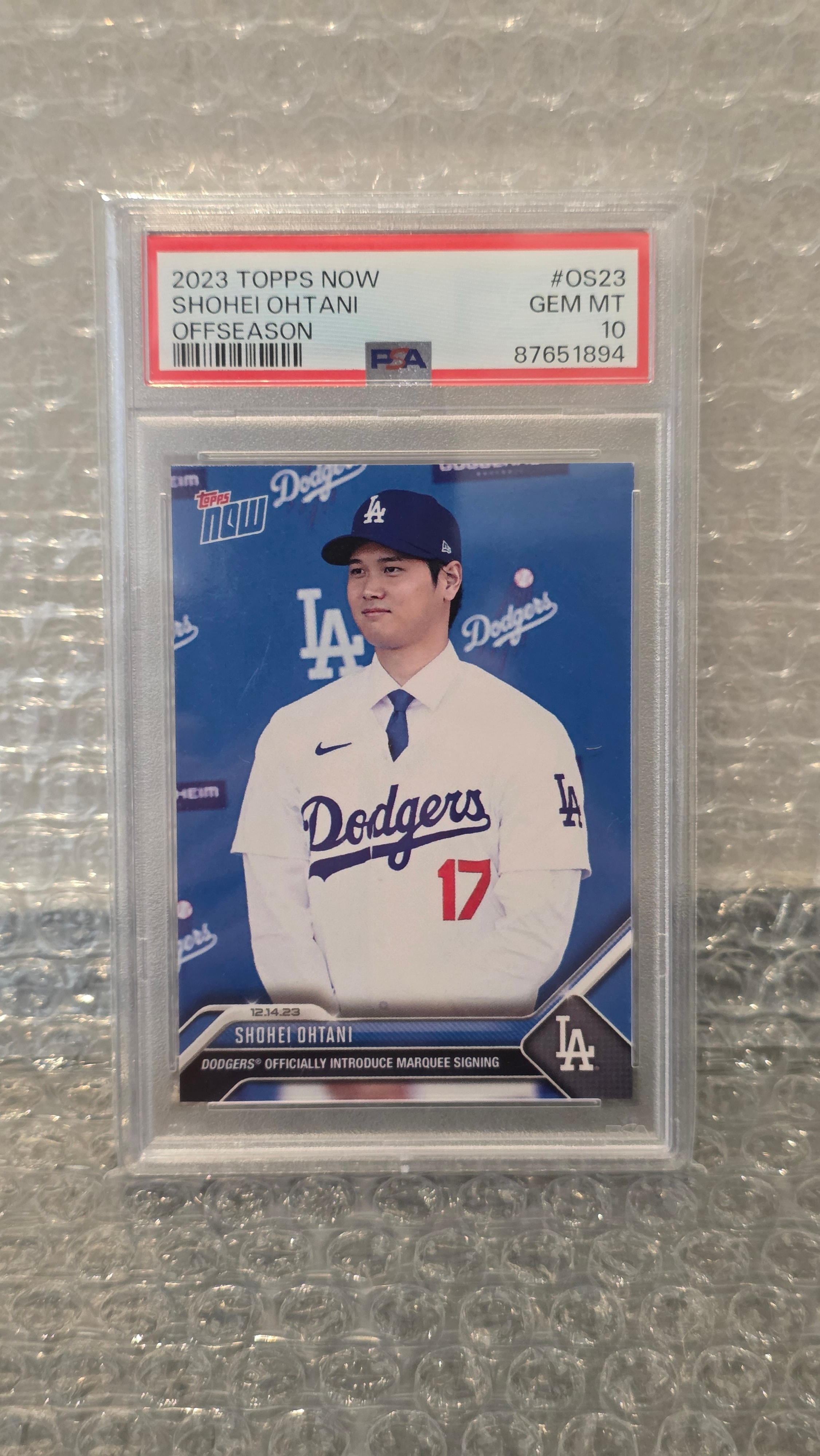 PSA10 Topps now WBC 2023 大谷翔平 トラウト #73 coletre_kpl171715240