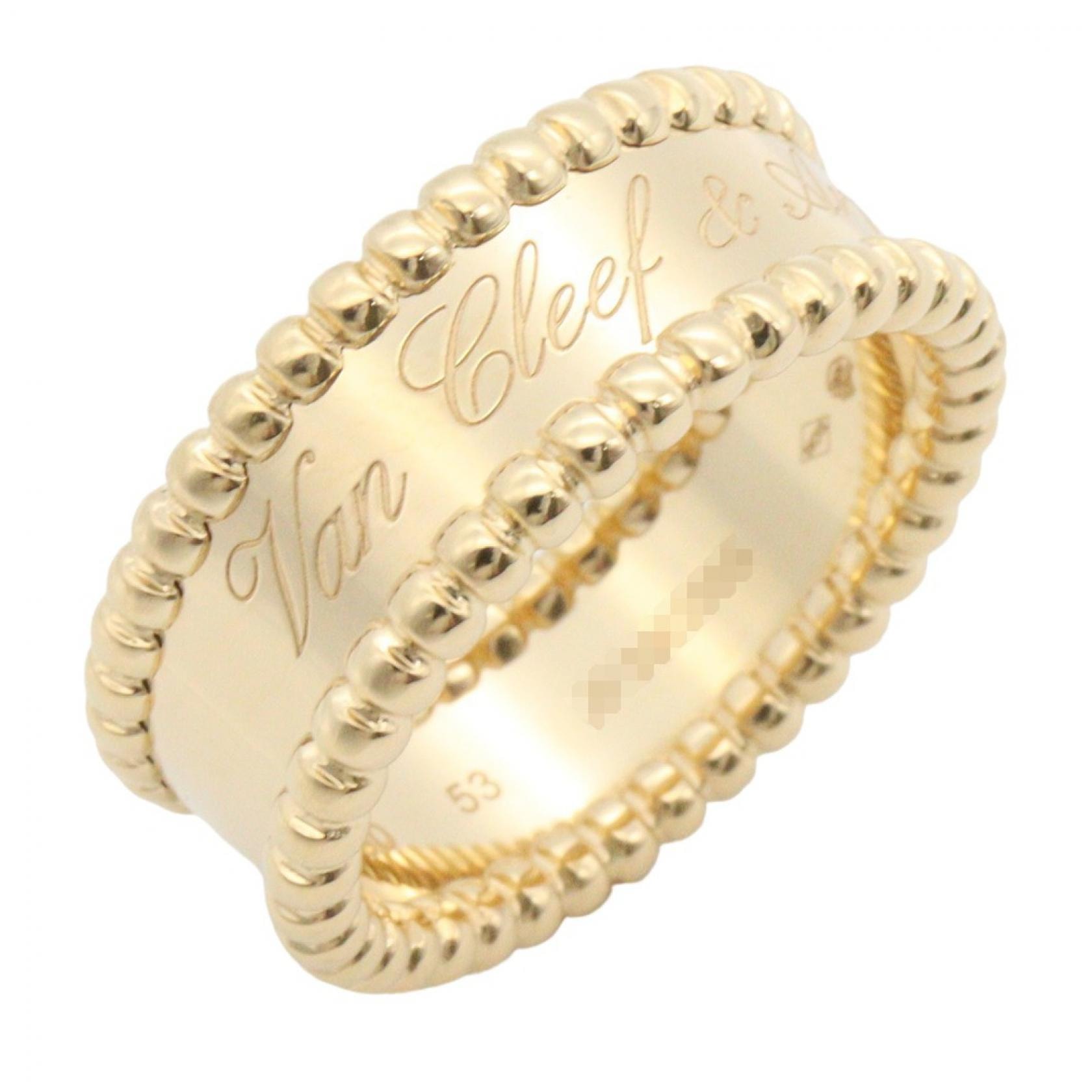 ヴァンクリーフ&アーペル Van Cleef & Arpels ペルレチュール リング リング・指輪 ジュエリー K18(イエローゴールド) メンズ レディース ゴールド系 VCAR03Y653 【中古】