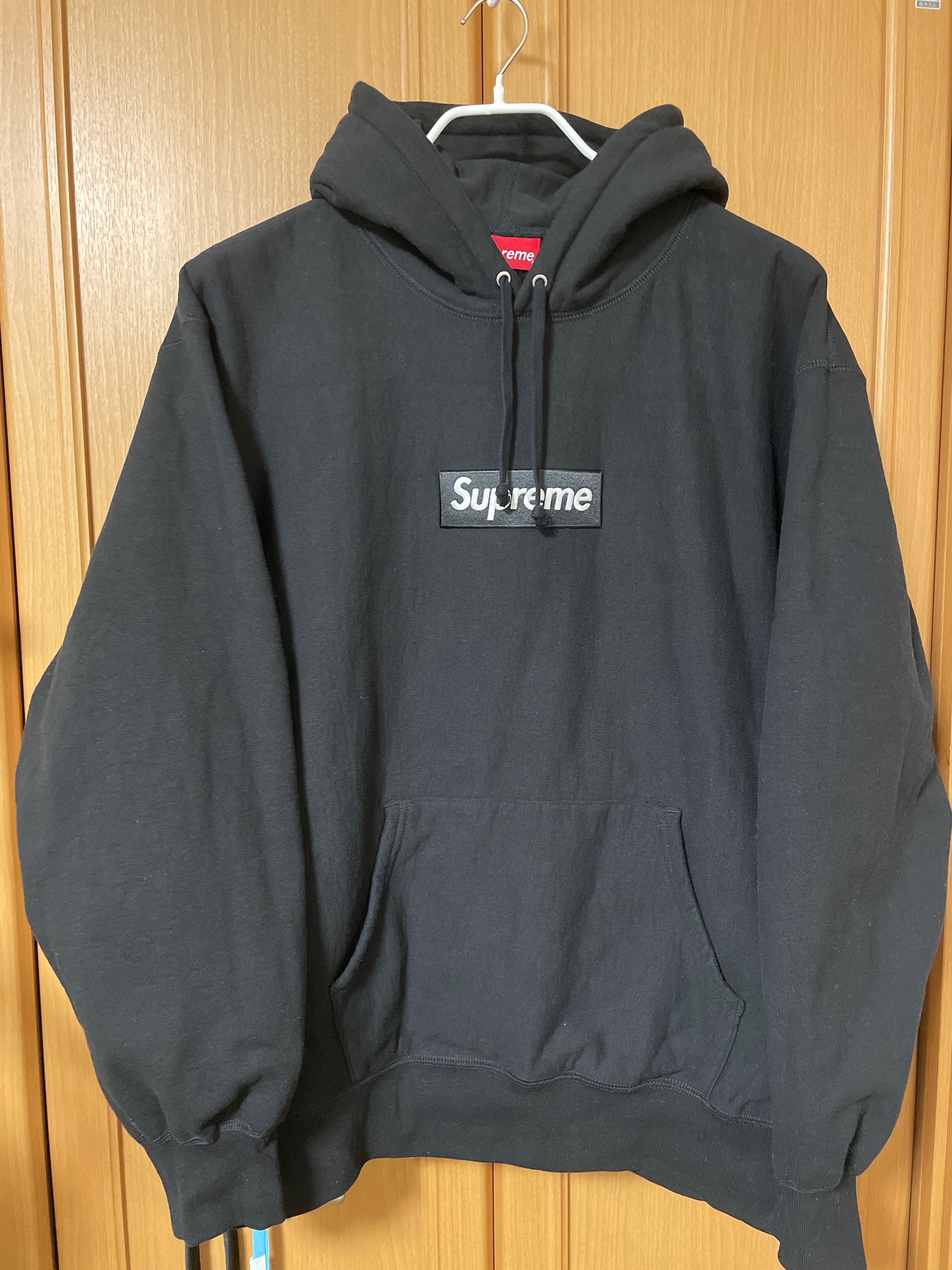 Supreme Box Logo Hooded Sweatshirt "Black" (21FW)