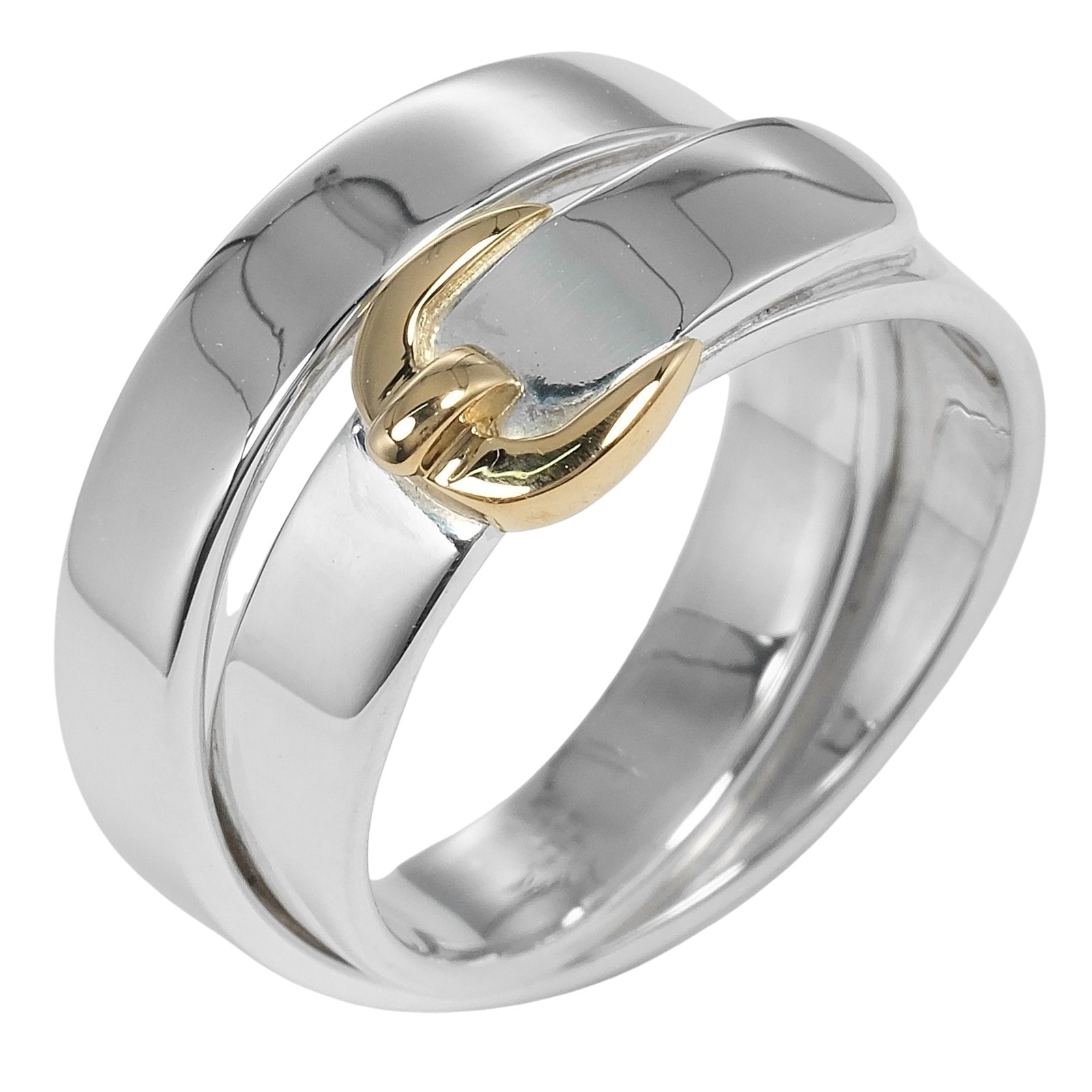 エルメス ダブルトゥルー ベルトモチーフ ビンテージ 10 レディースリング・指