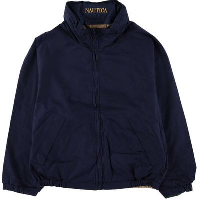 古着 90年代 ノーティカ NAUTICA リバーシブル セーリングジャケット メンズS相当 ヴィンテージ/eaa573618