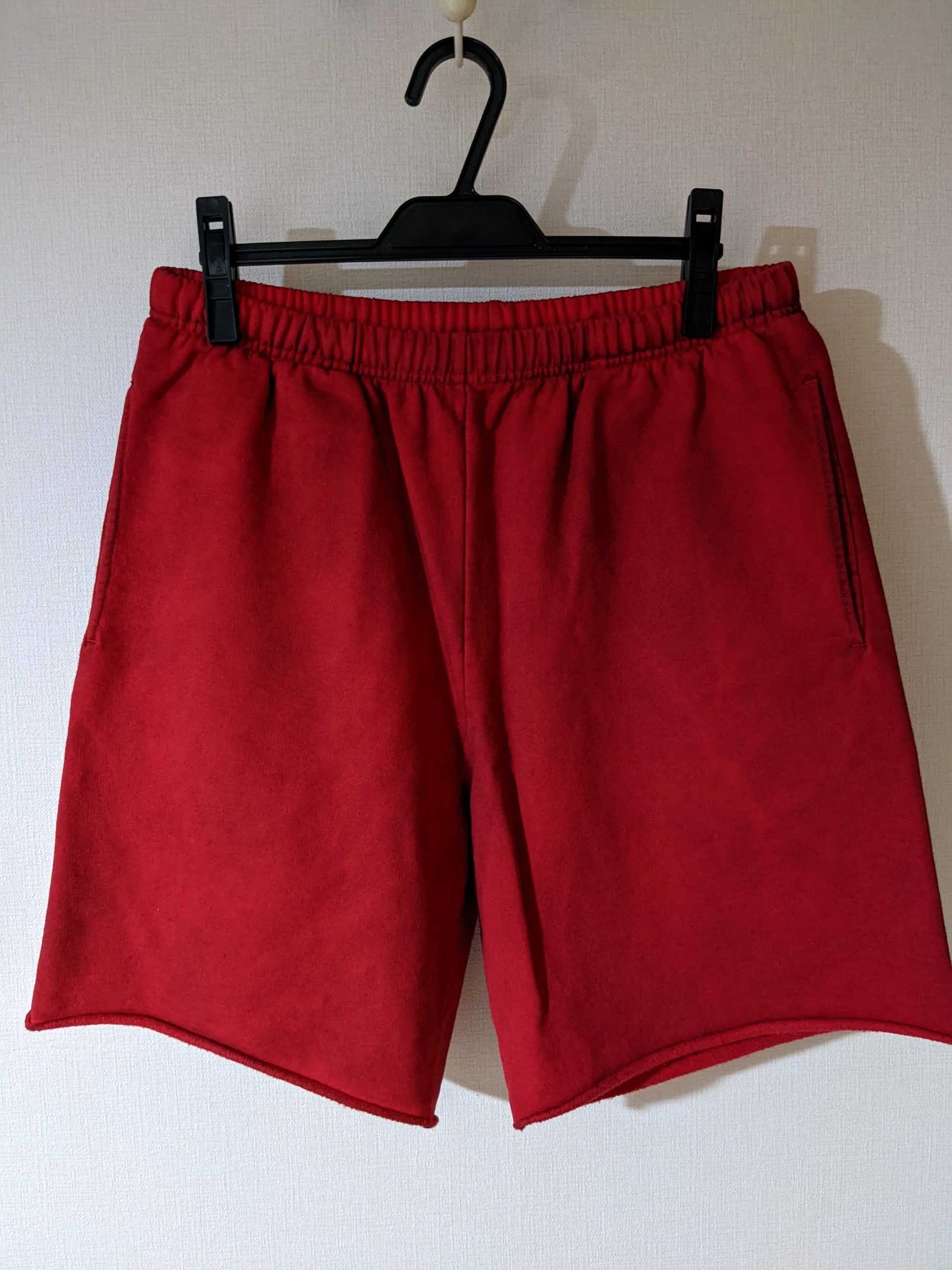 Supreme Spray Sweatshort "Red"