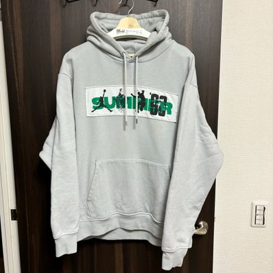 UNION x Jordan x Bephies Beauty Supply Men's Fleece Hoodie "Gray"