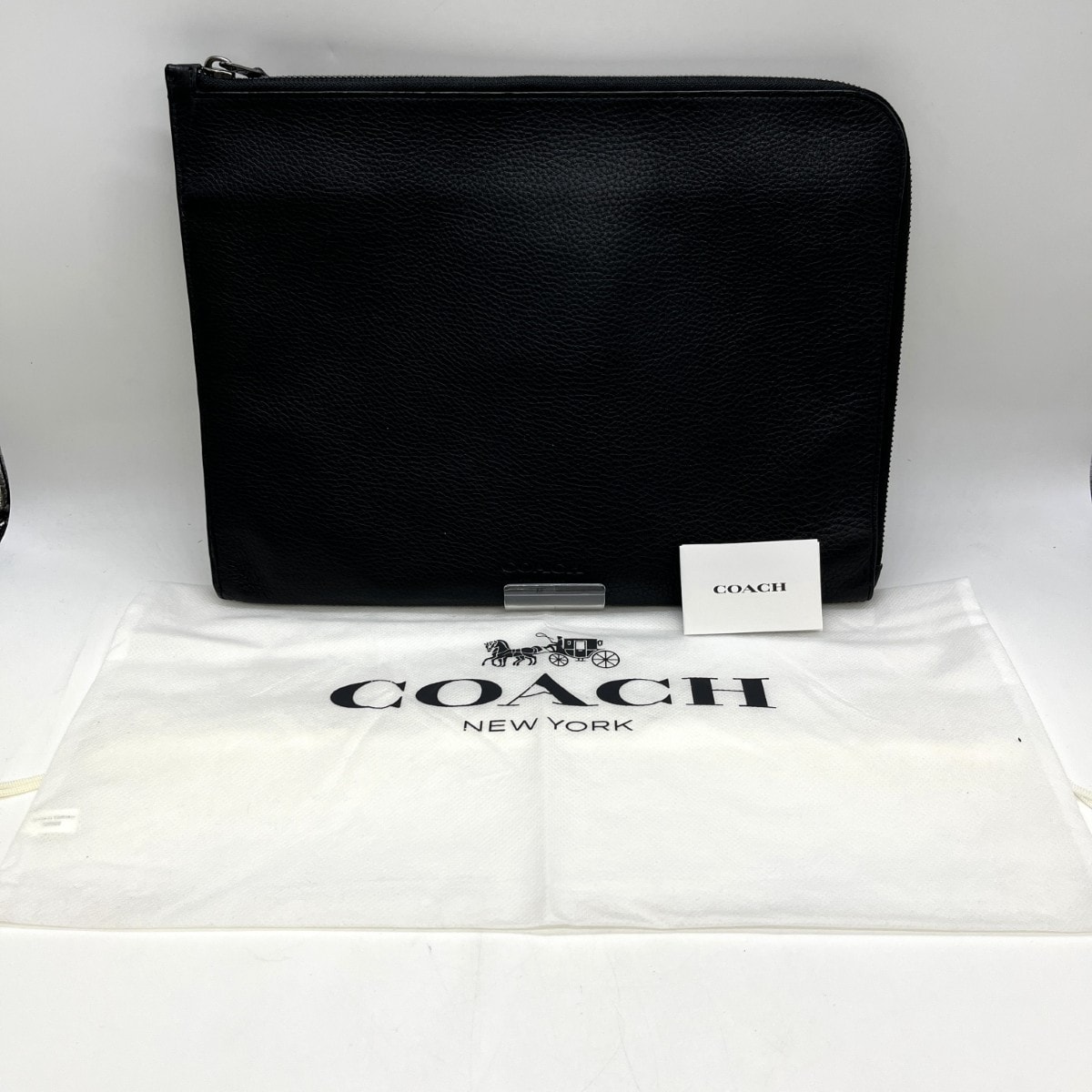 COACH コーチ クラッチバッグ C3143 ブラック