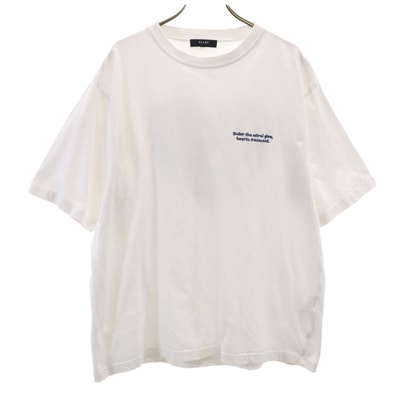 BEAMS HEART ビームスハート バックロゴ ハート 半袖 Tシャツ XL ホワイト