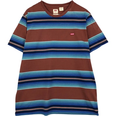 古着 リーバイス Levi's STANDARD 半袖 ボーダーTシャツ メンズL相当/eaa637535