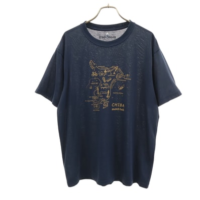 mont-bell モンベル 千葉エリア限定 半袖 Tシャツ L ネイビー アウトドア