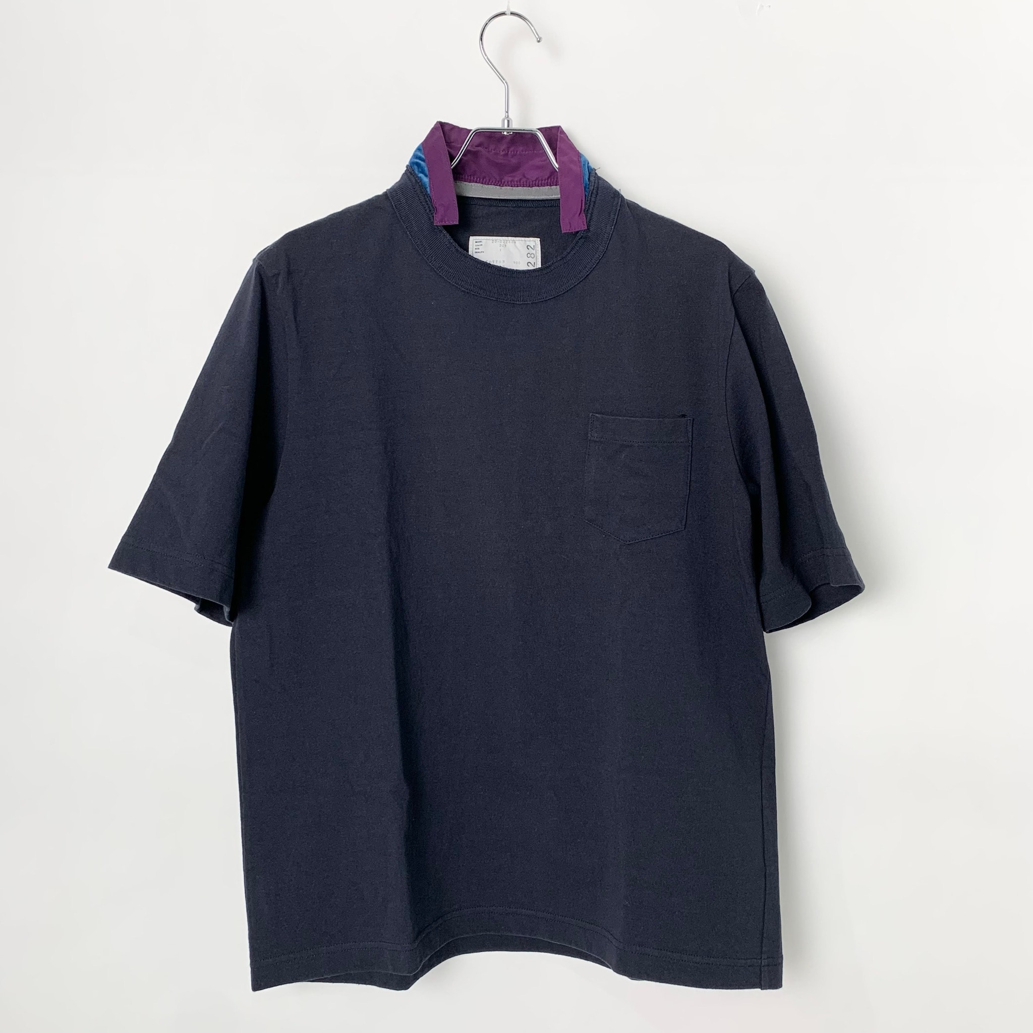 sacai Hybrid Pocket T-Shirt "Nevy"
