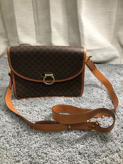 CELINE Macadam Shoulder Bag