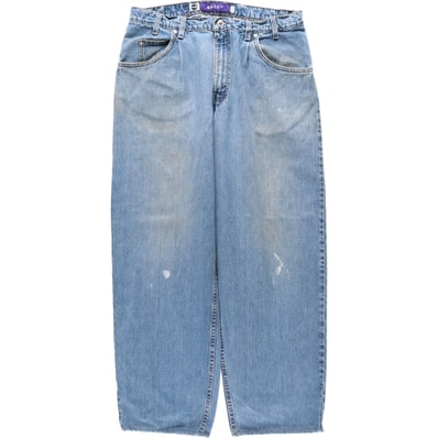 古着 90年代 リーバイス Levi's SILVER TAB シルバータブ BAGGY バギー テーパードデニムパンツ USA製 メンズw36相当 ヴィンテージ/eaa632334