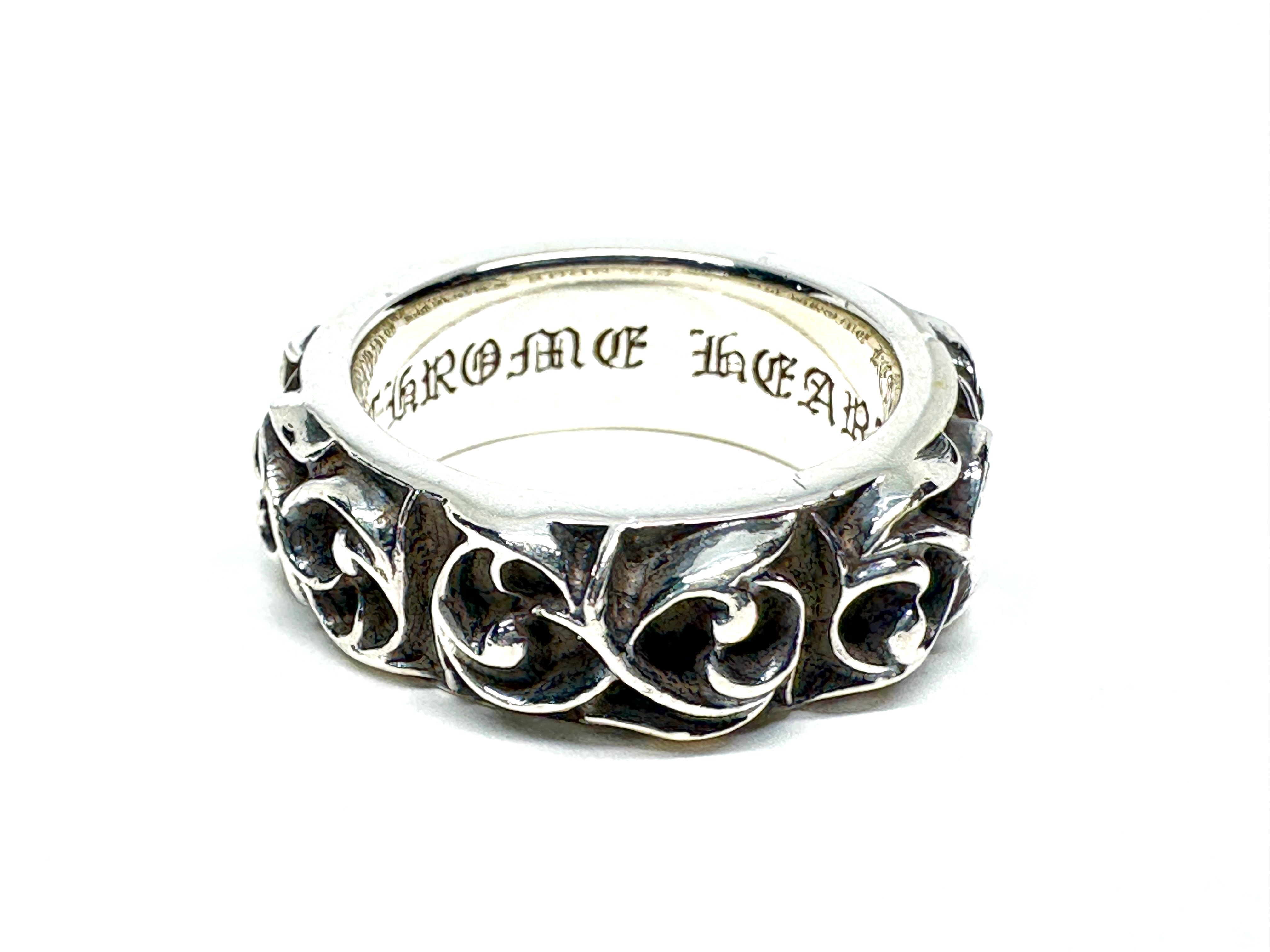 Chrome Hearts Eternity Vine Band Ring "Silver"